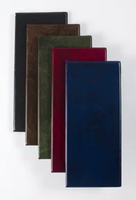 Wizytówka czterorzędowa w kolorze czarnym błyszczącym